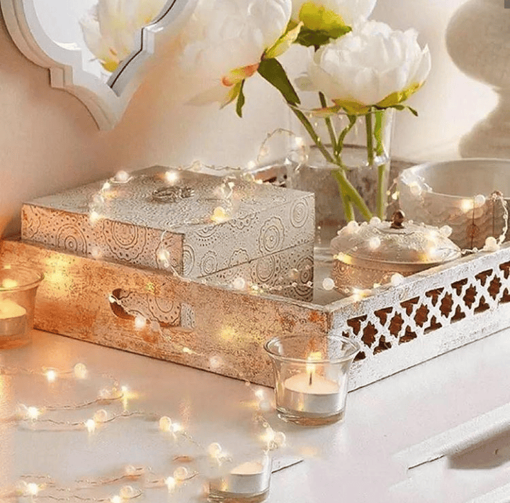 Pearls Strings Fairy Light Pearls Strings Fairy Light